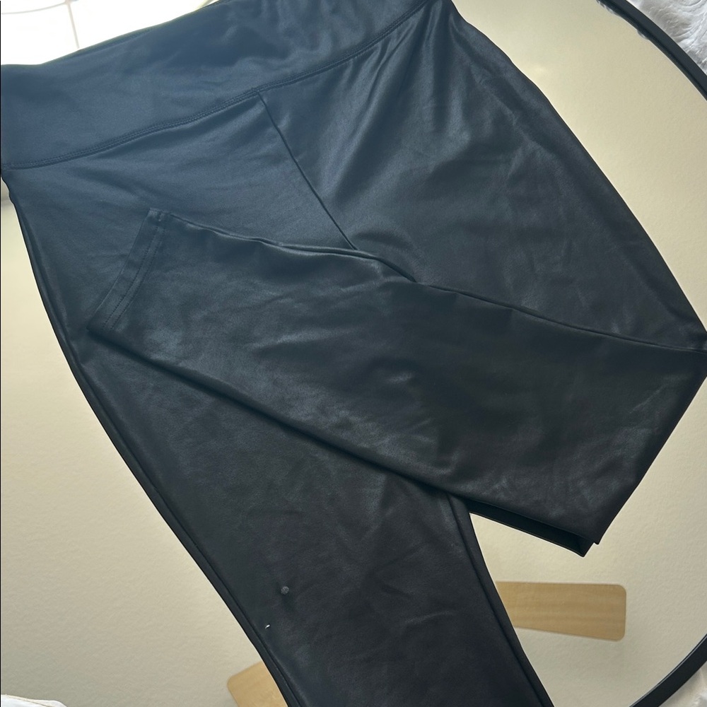Wild Fable Black Faux Leather Pants